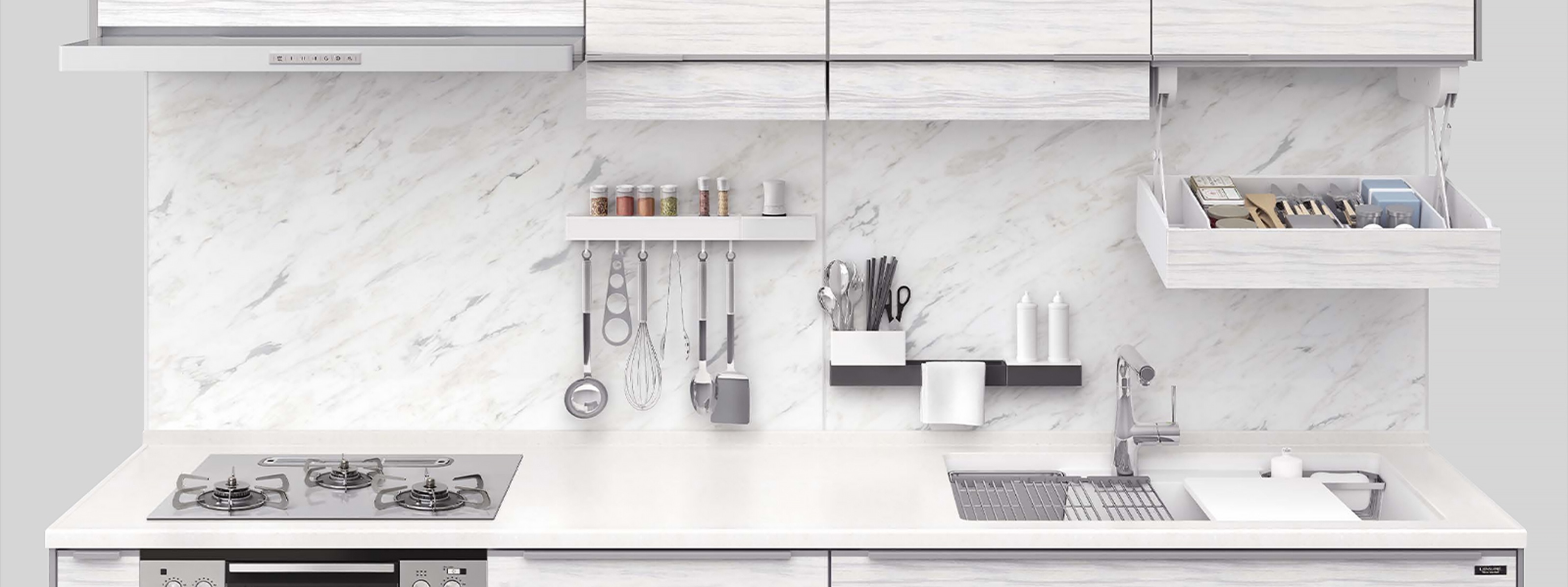 磁鐵收納　隨處皆可架（廚房）