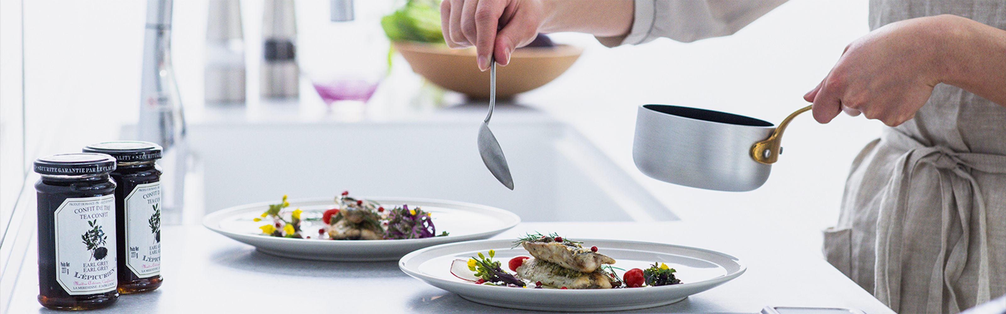 精心考慮的廚房工作