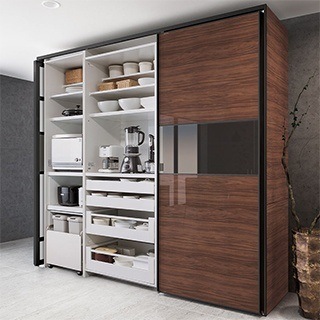 壓倒性的收納容量