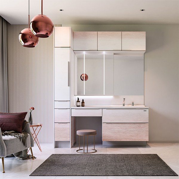 洗面化妝櫃裝潢